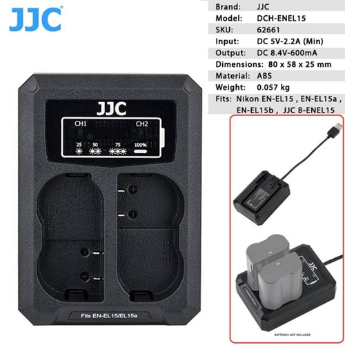 Jjc dch enel15 - dch-enel15, batteria