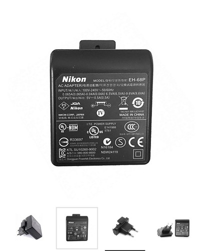 Nikon 68p usb carica - nikon,